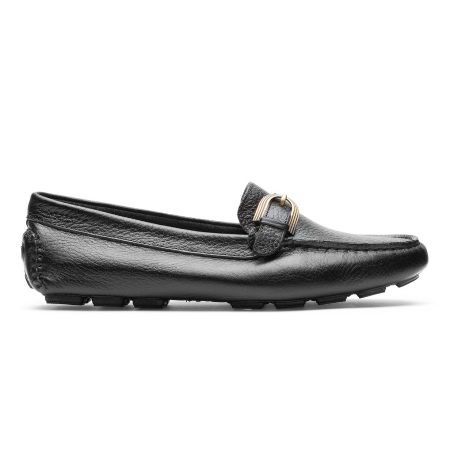 Rockport Women's Bayview Buckle Loafer Black