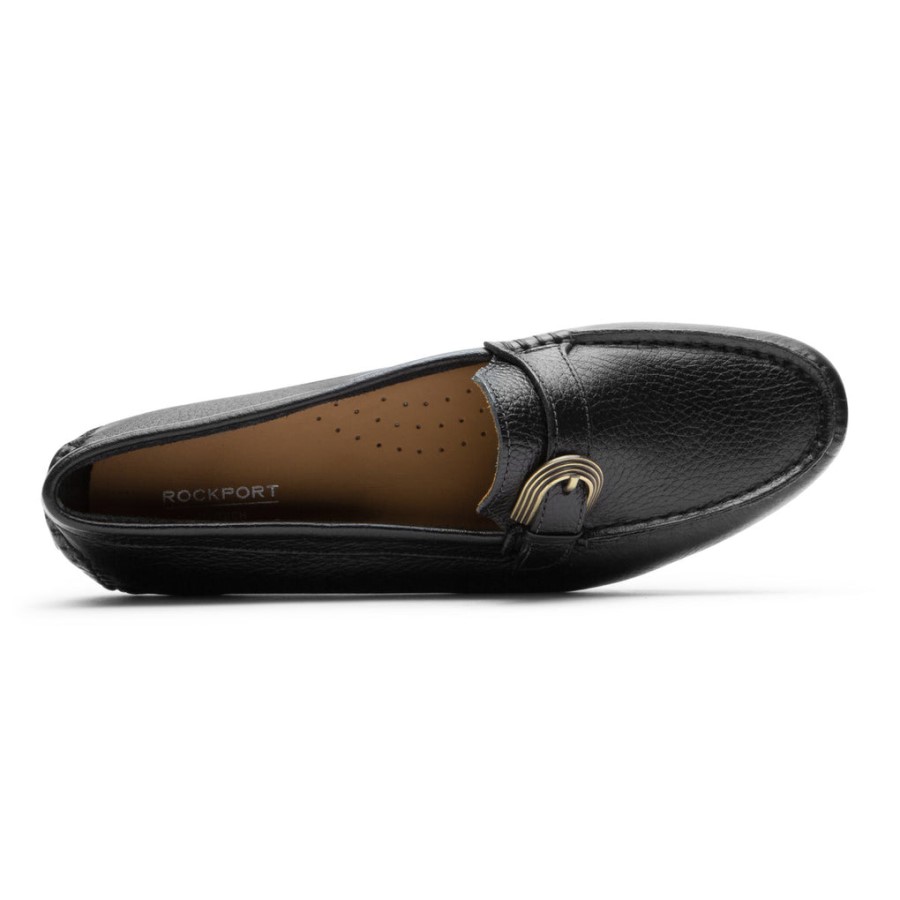 Rockport Women's Bayview Buckle Loafer Black