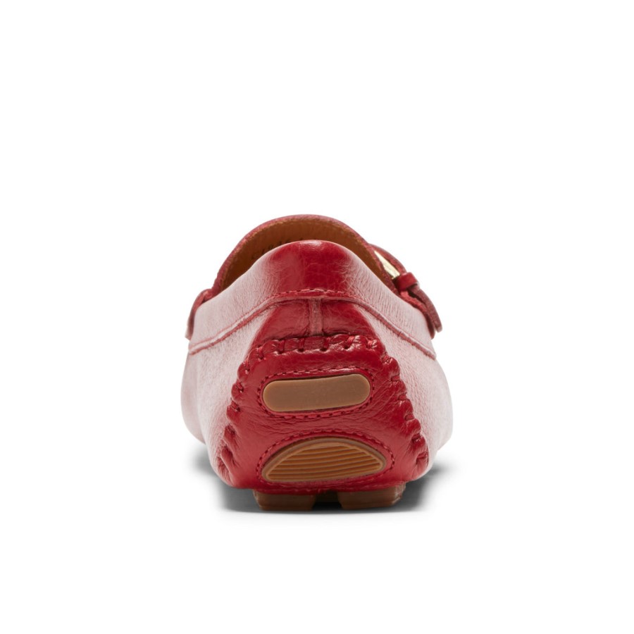 Rockport Women's Bayview Buckle Loafer Scarlet Red