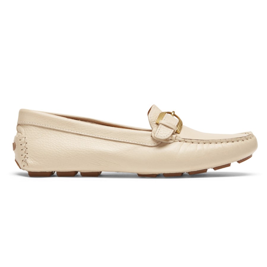 Rockport Women's Bayview Buckle Loafer Vanilla