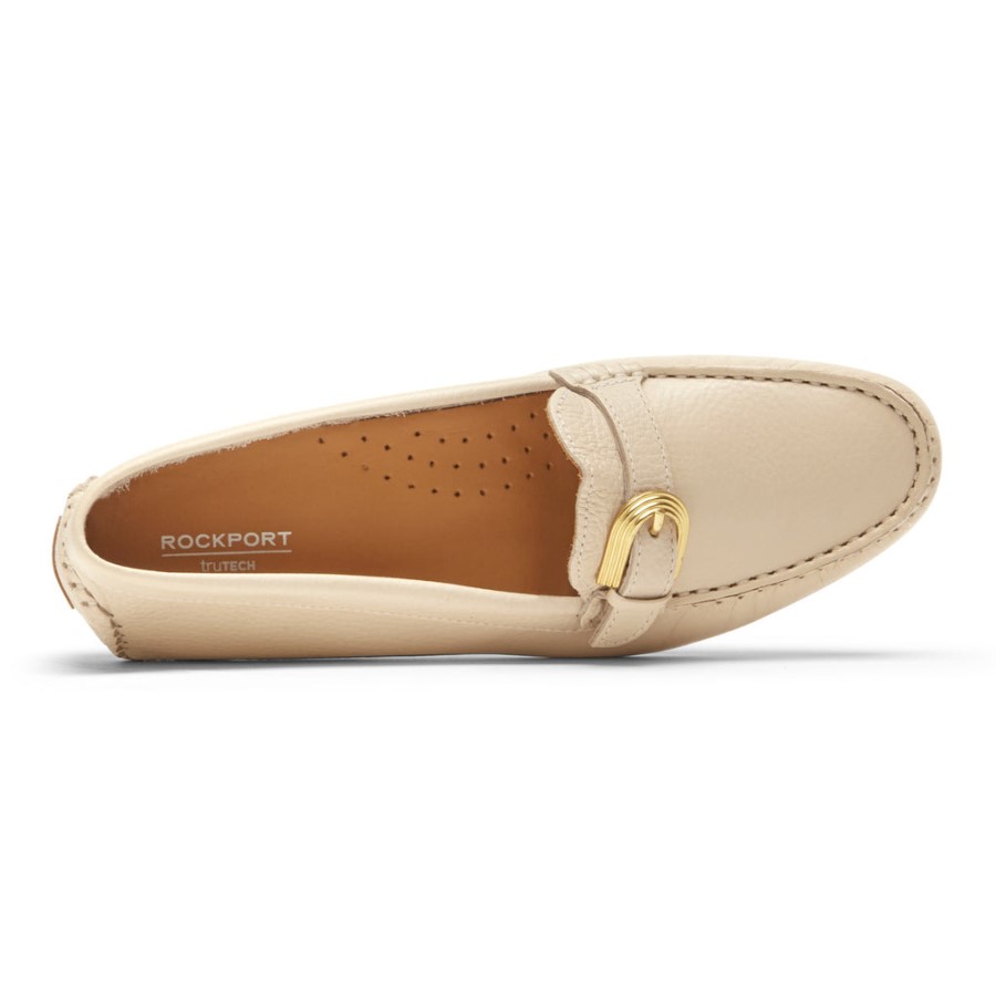 Rockport Women's Bayview Buckle Loafer Vanilla