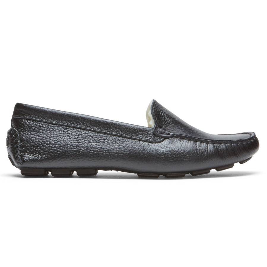 Rockport Women's Bayview Slipper Loafer Black