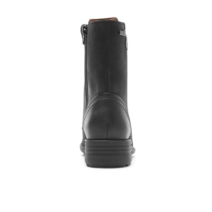 Rockport Women's Brunswick Boot-Waterproof Black