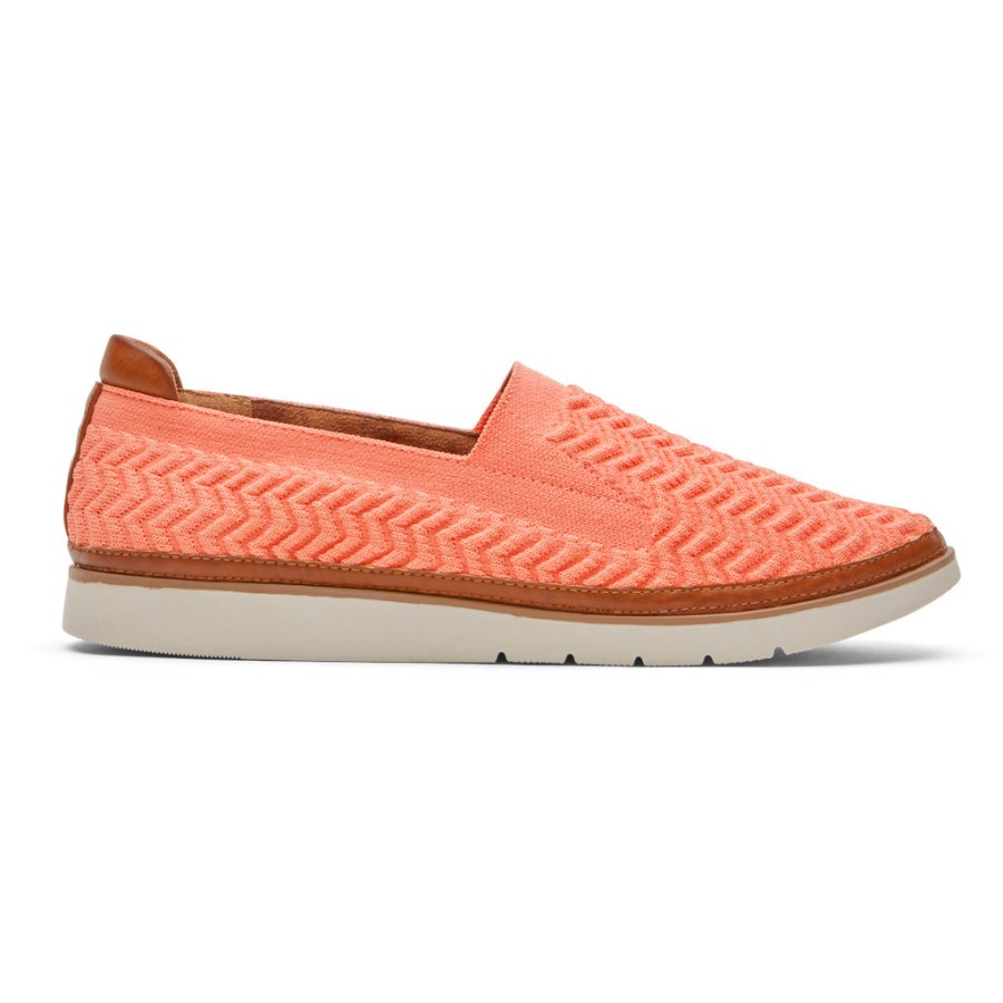 Rockport Women's Camryn Slip-On Bright Coral