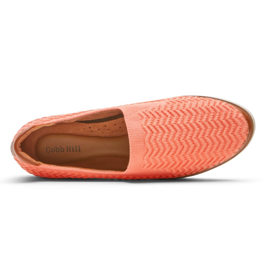 Rockport Women's Camryn Slip-On Bright Coral
