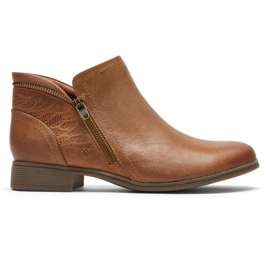 Rockport Women's Crosbie Bootie Tan