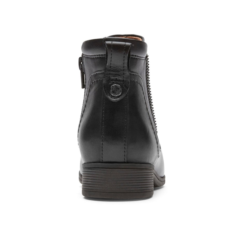 Rockport Women's Crosbie Gore Bootie Black