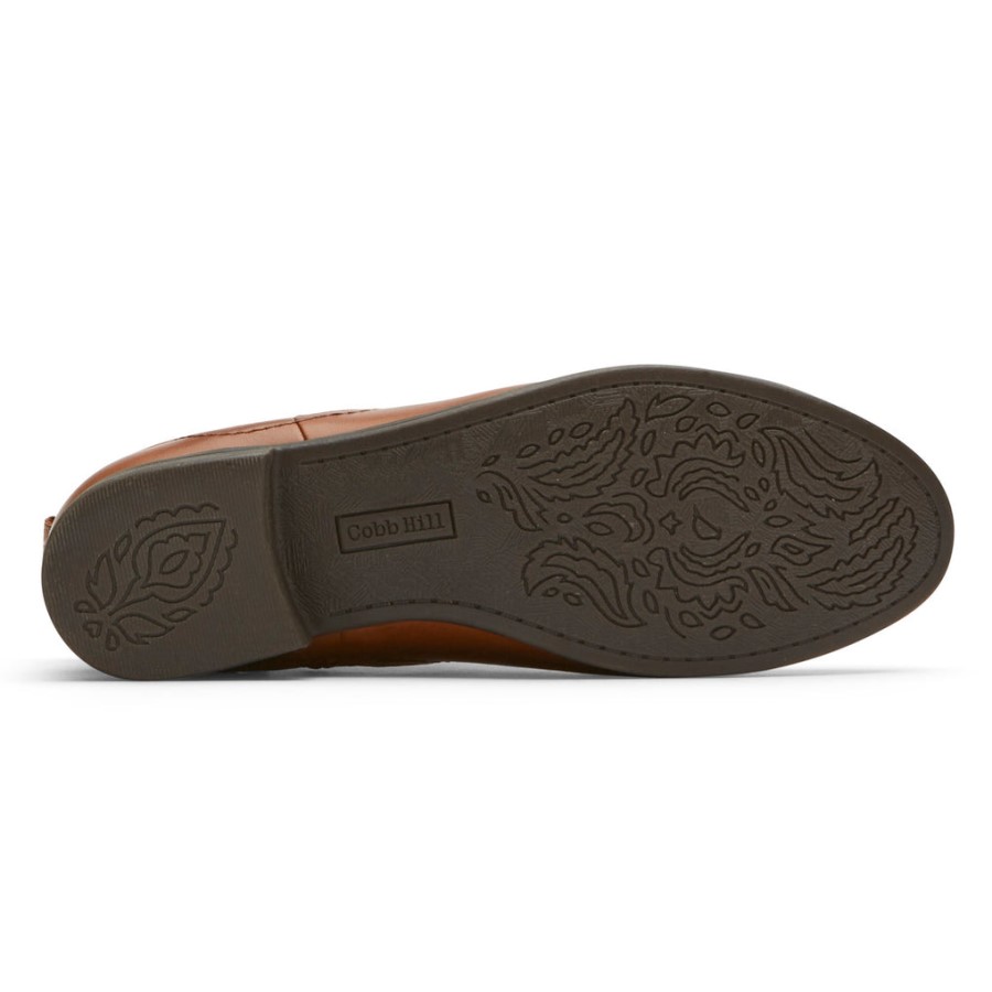 Rockport Women's Crosbie Gore Bootie Toffee Tan