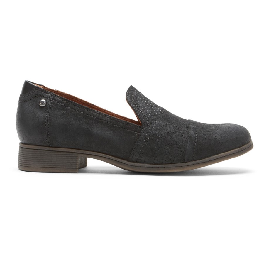 Rockport Women's Crosbie Slip-On Black