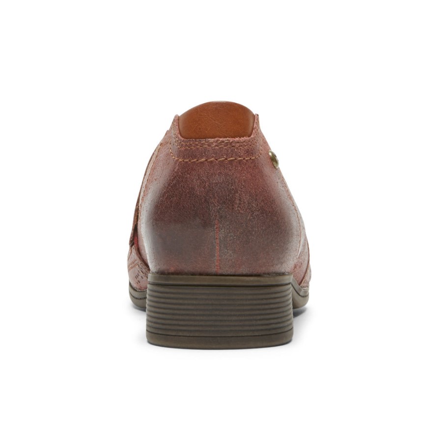 Rockport Women's Crosbie Slip-On Red