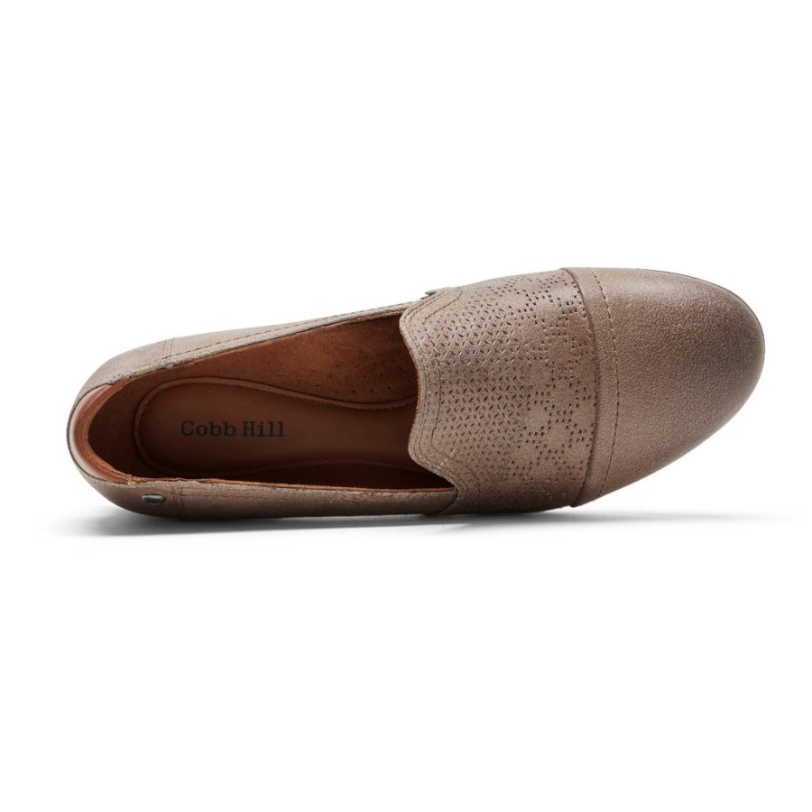 Rockport Women's Crosbie Slip-On Taupe