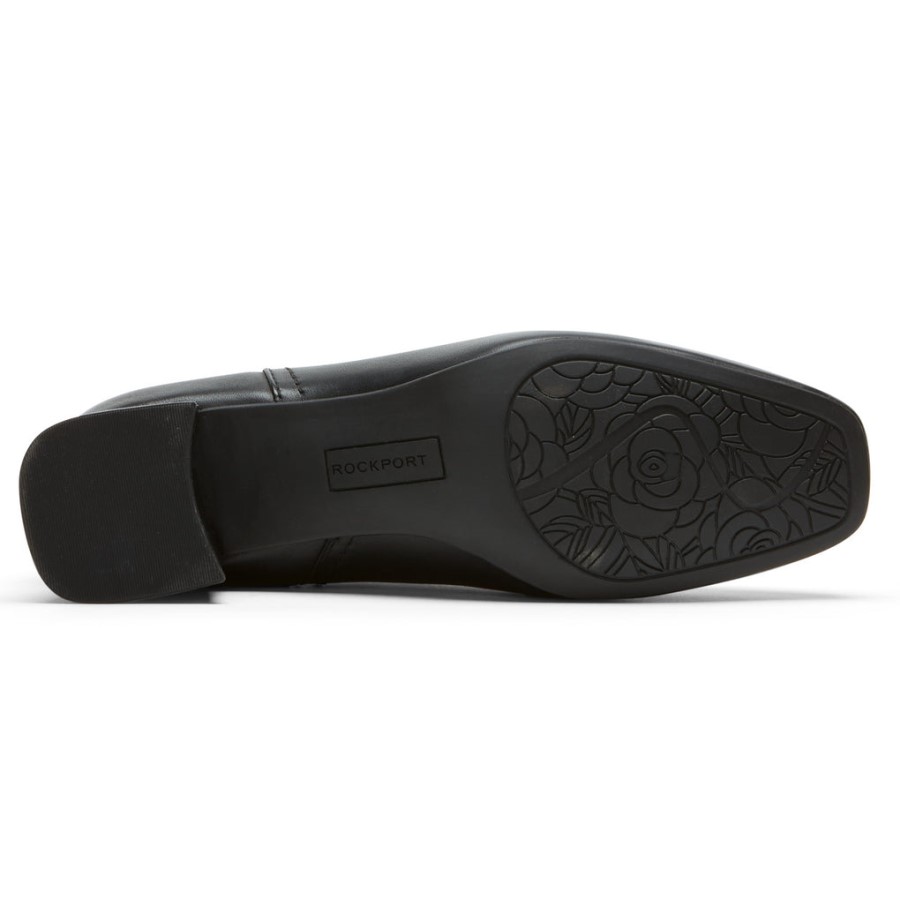 Rockport Women's Deidra Bootie Black Lthr