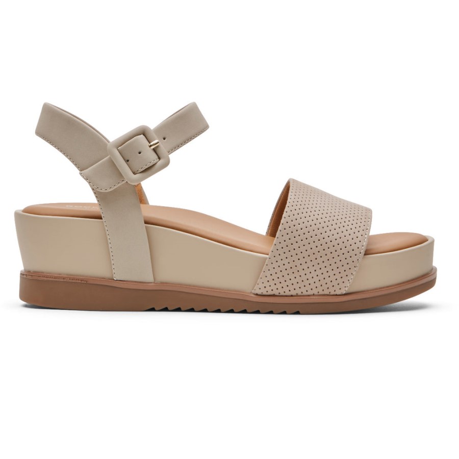 Rockport Women's Delanie Sandal Hummus