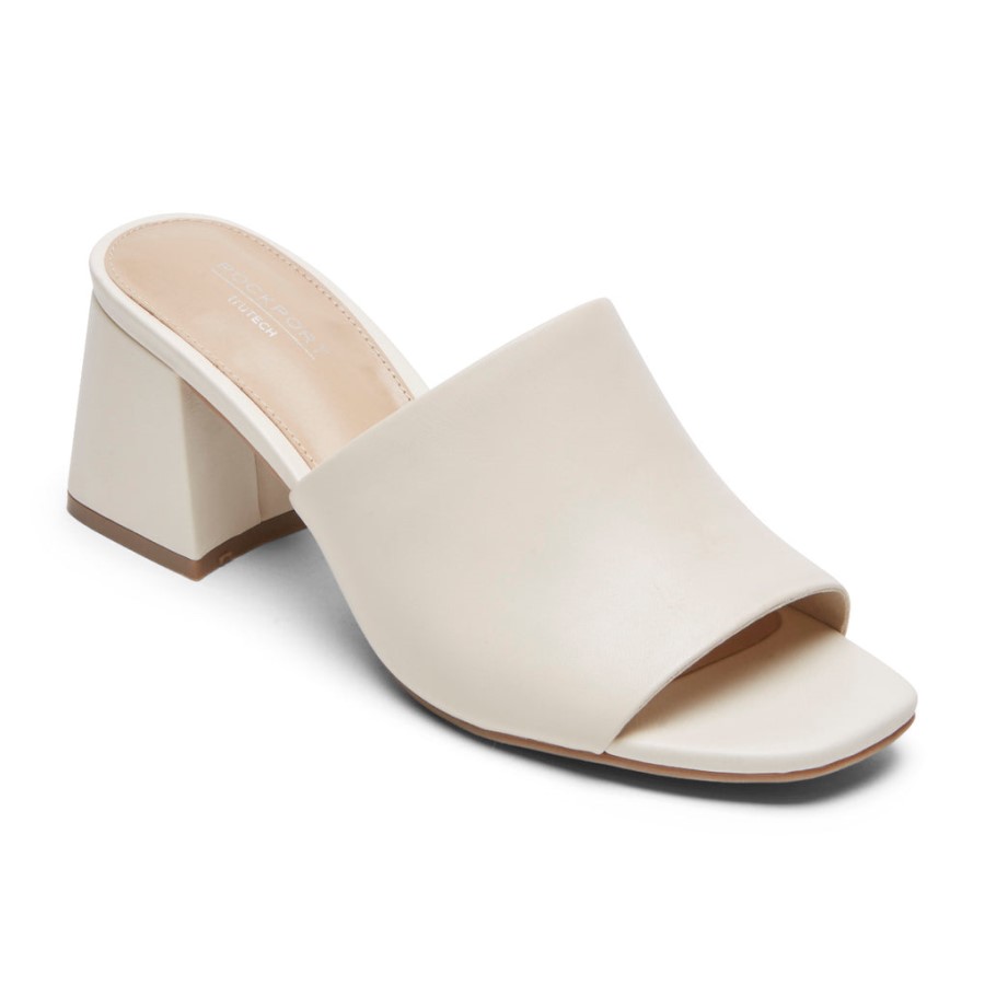 Rockport Women's Farrah Slide Sandal Vanilla