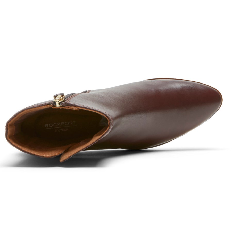 Rockport Women's Geovana Mid Boot Oxblood