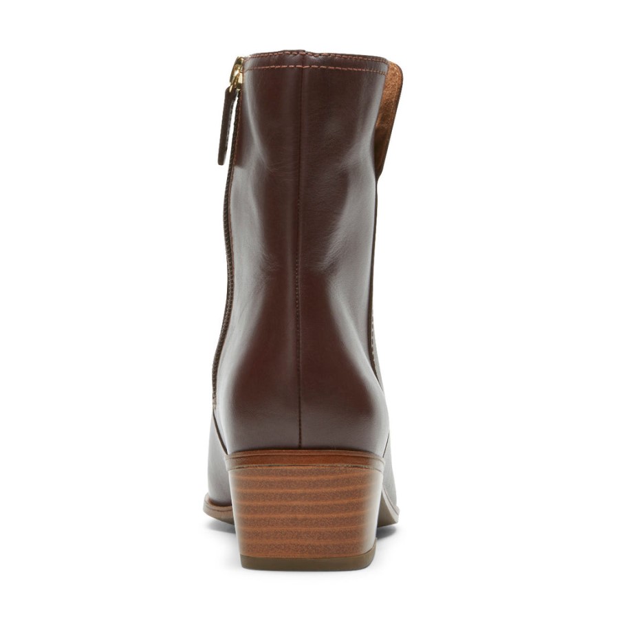 Rockport Women's Geovana Mid Boot Oxblood