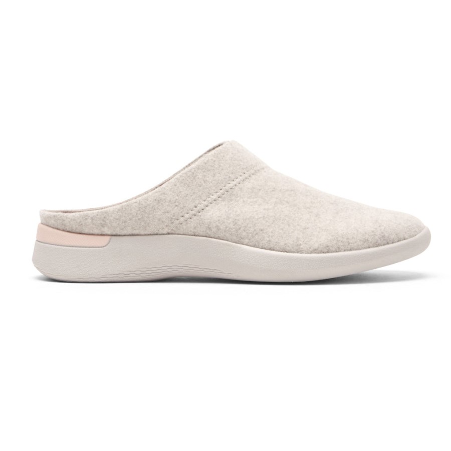 Rockport Women's Jaime Washable Mule Oatmeal