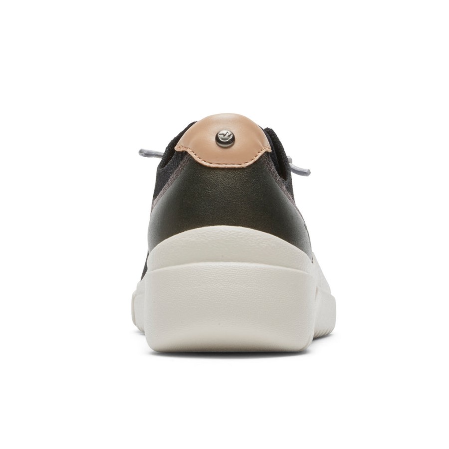 Rockport Women's Juna Bungee Sneaker Black