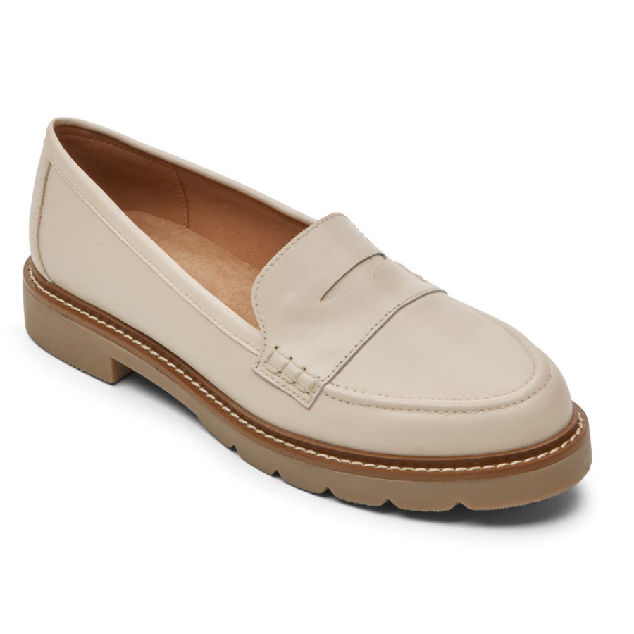 Rockport Women's Kacey Penny Loafer Vanilla