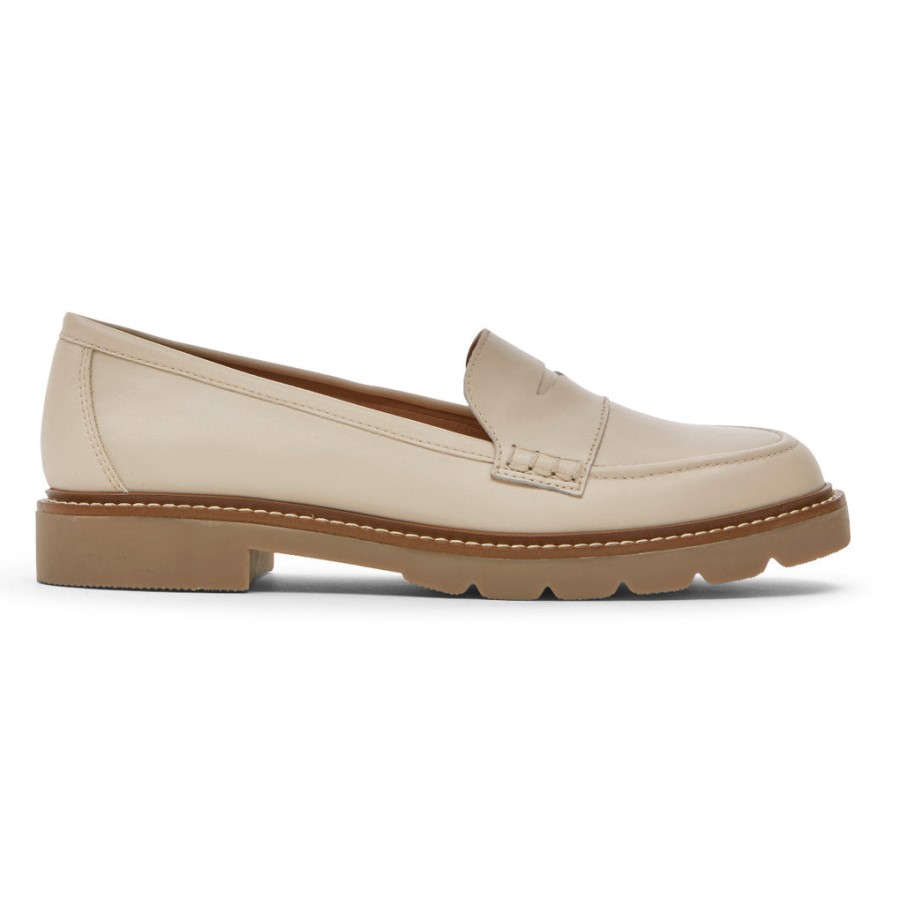 Rockport Women's Kacey Penny Loafer Vanilla
