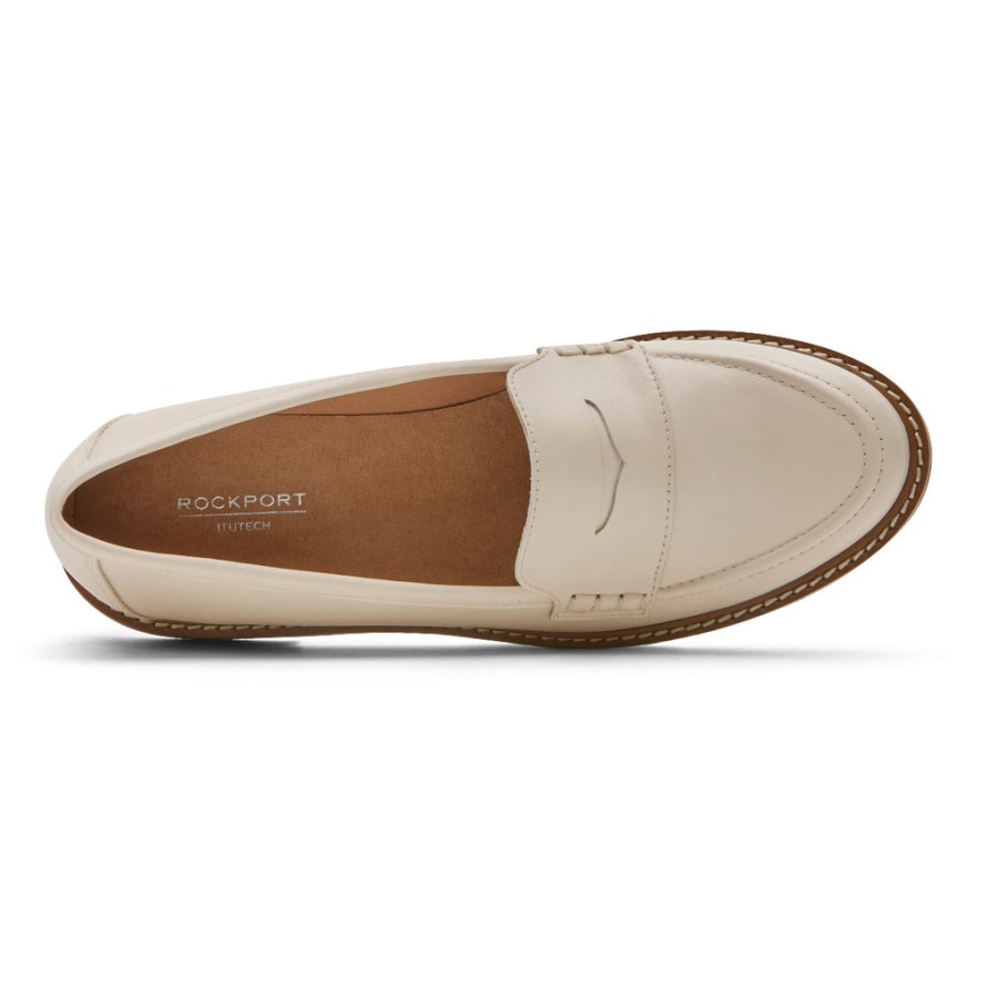 Rockport Women's Kacey Penny Loafer Vanilla