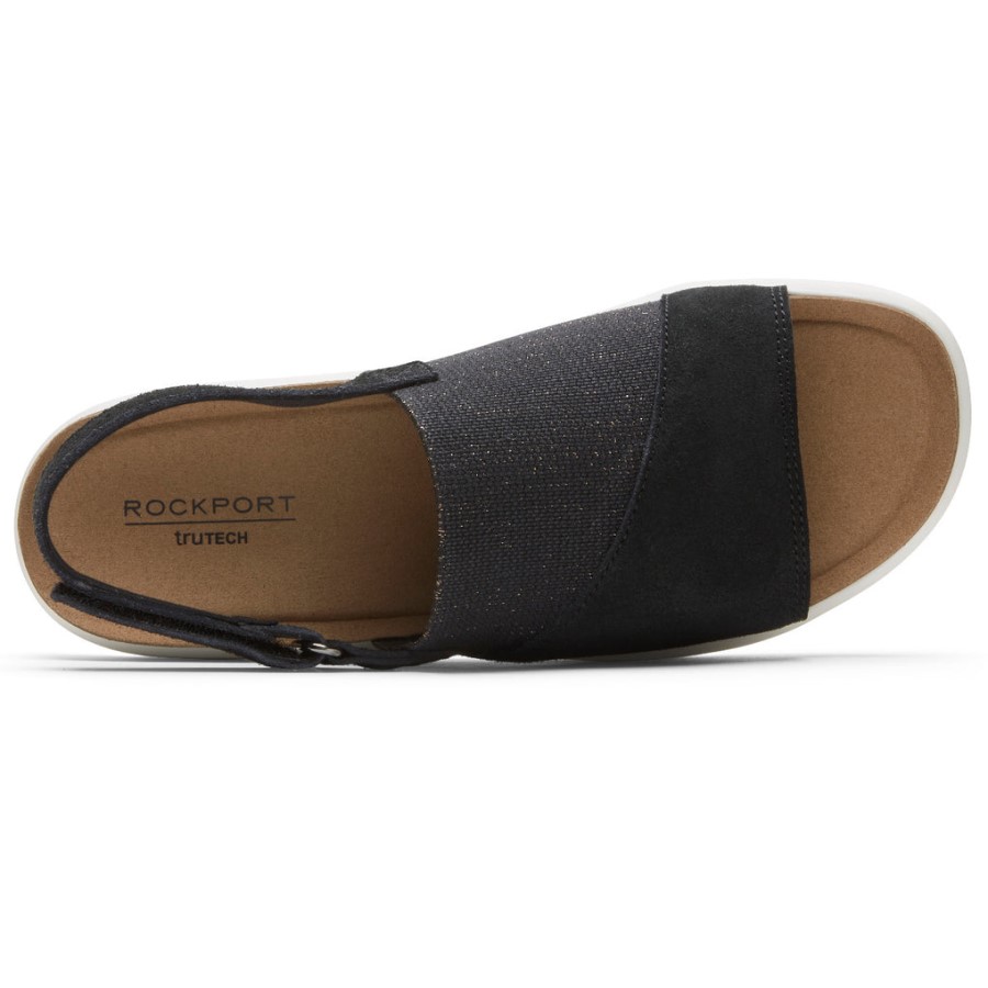 Rockport Women's Kyra Slingback Sandal Black