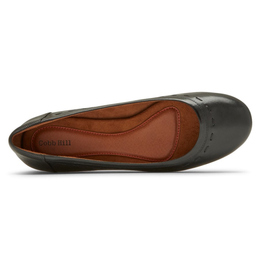 Rockport Women's Maiika Ballet Flat Black