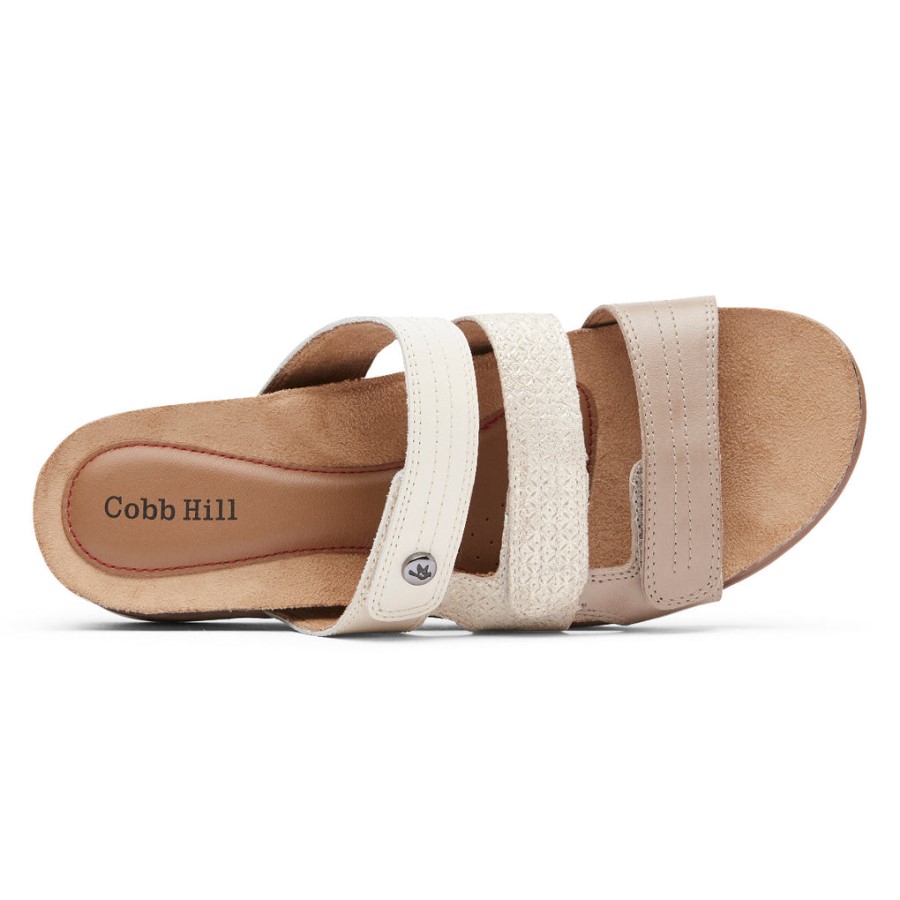 Rockport Women's May Slide Sandal Dove