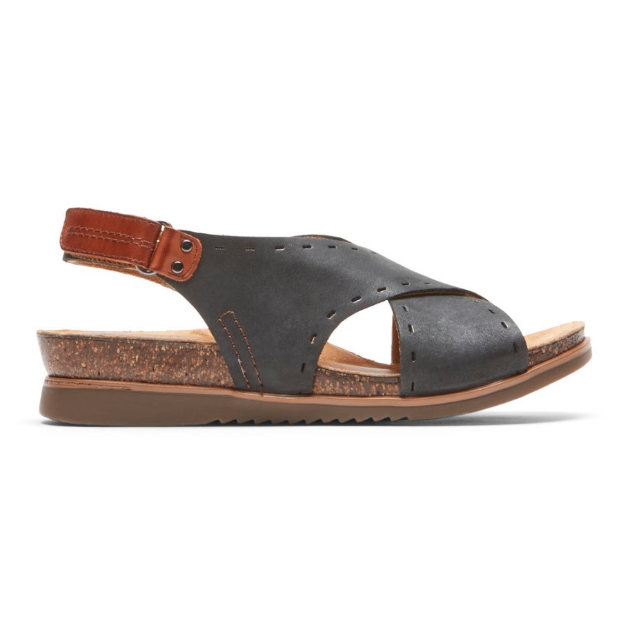 Rockport Women's May Slingback Sandal Black