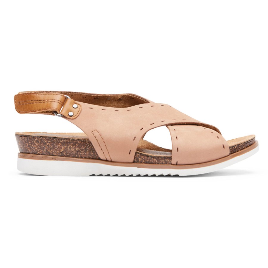 Rockport Women's May Slingback Sandal Tuscany Pink