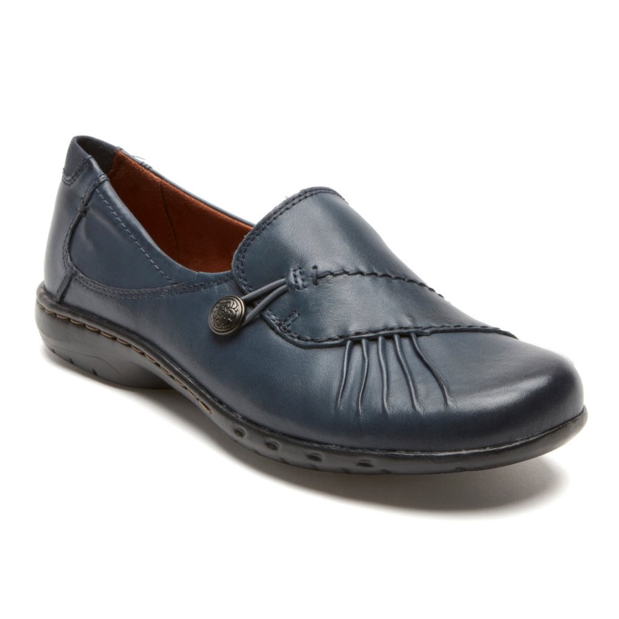 Rockport Women's Paulette Slip-On Navy
