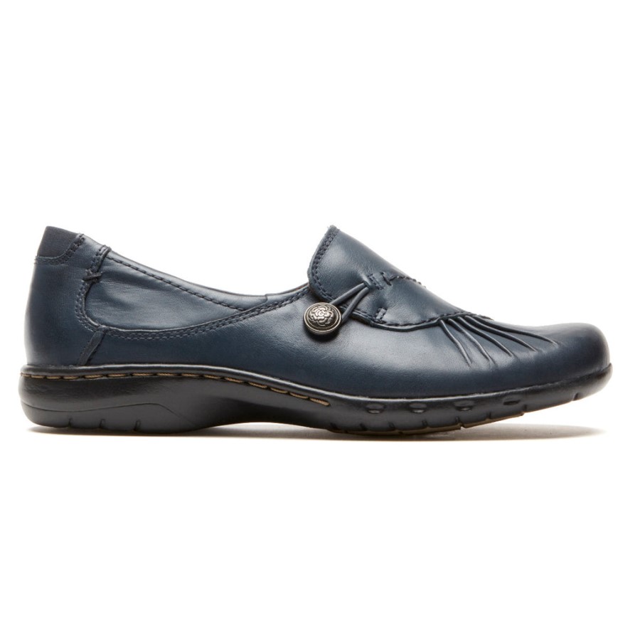 Rockport Women's Paulette Slip-On Navy