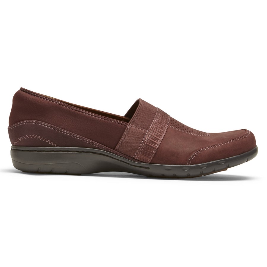 Rockport Women's Penfield A-Line Slip-On Redwood