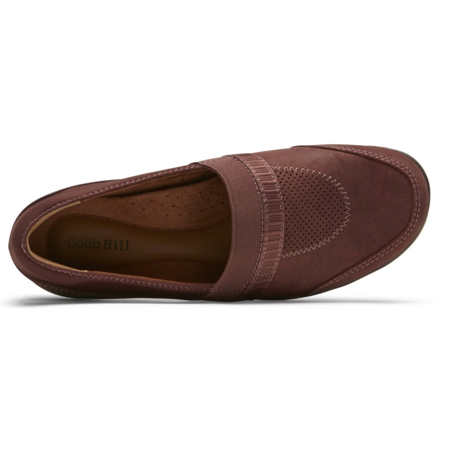 Rockport Women's Penfield A-Line Slip-On Redwood