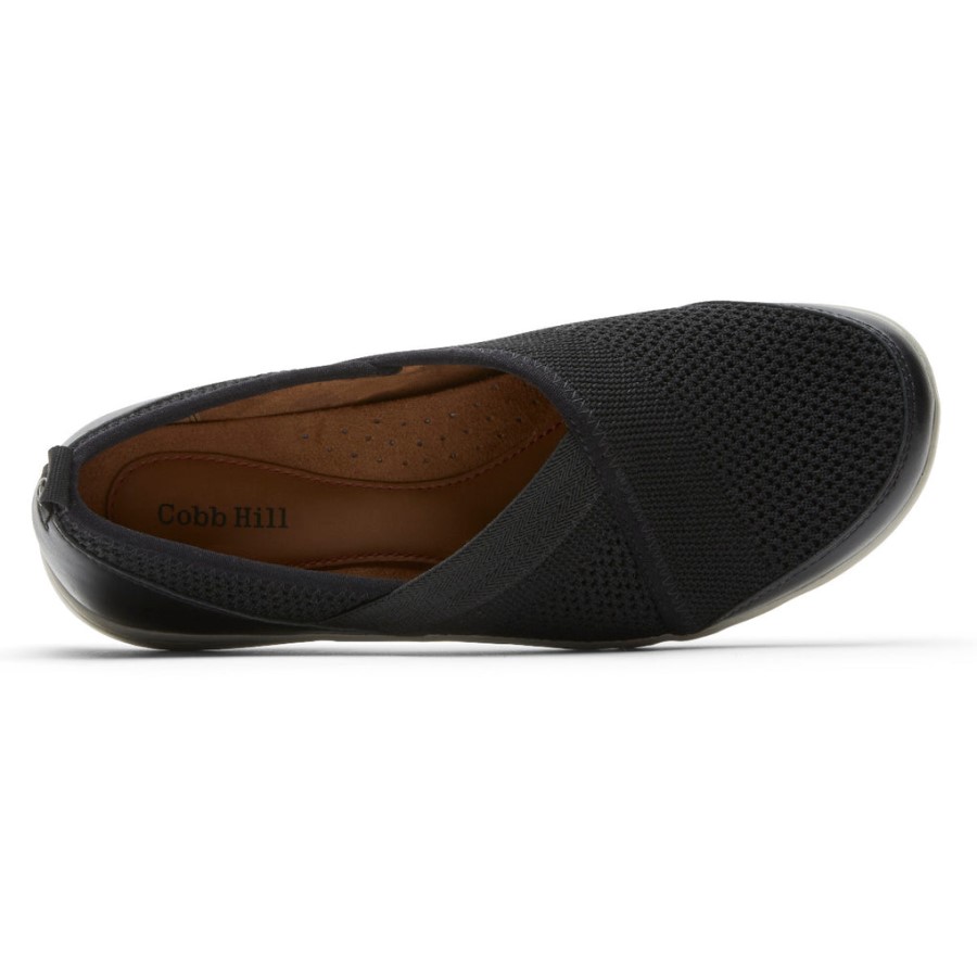Rockport Women's Penfield Mesh Slip-On Black