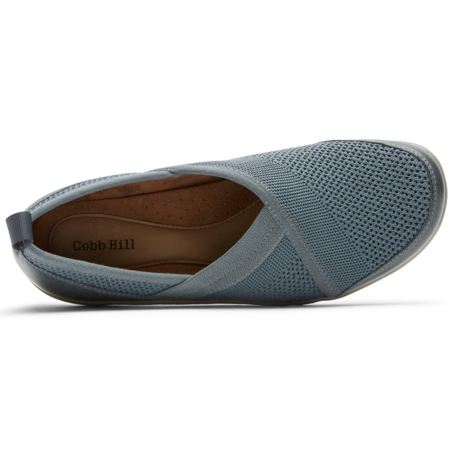 Rockport Women's Penfield Mesh Slip-On Blue