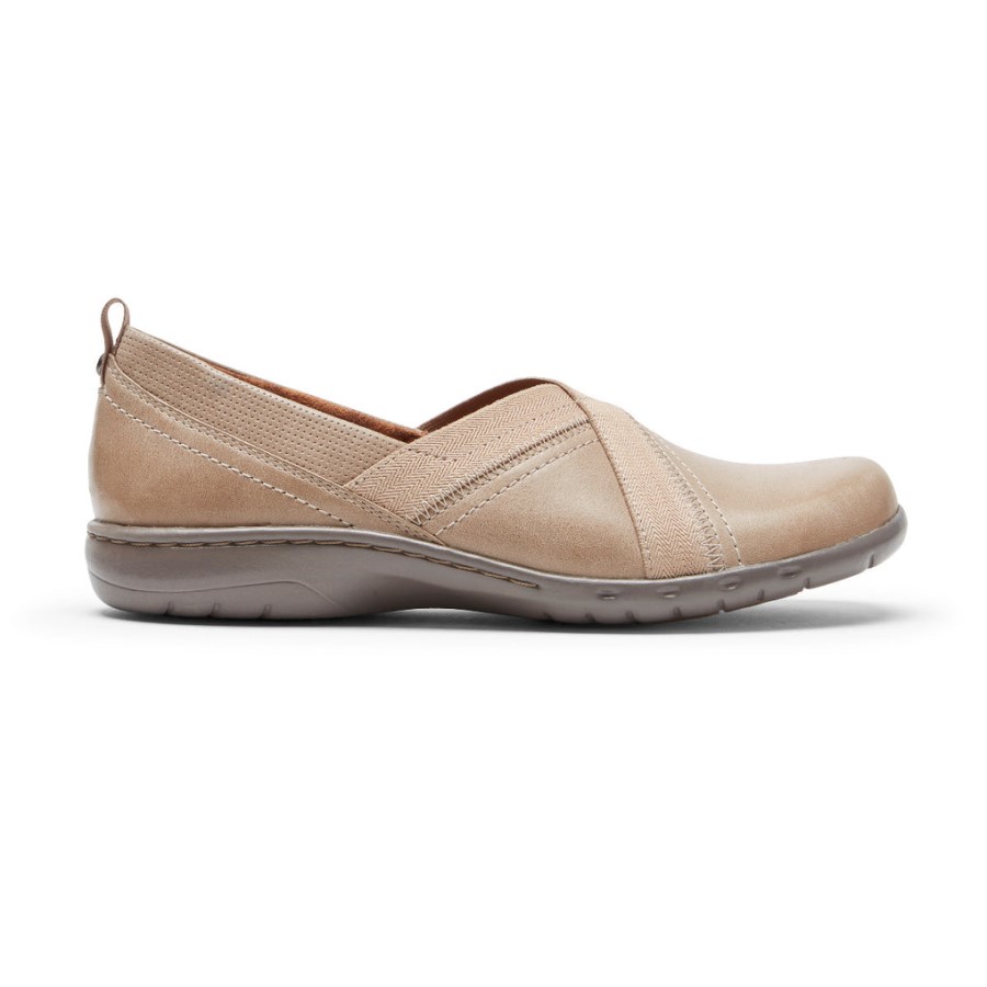 Rockport Women's Penfield Slip-On Stone