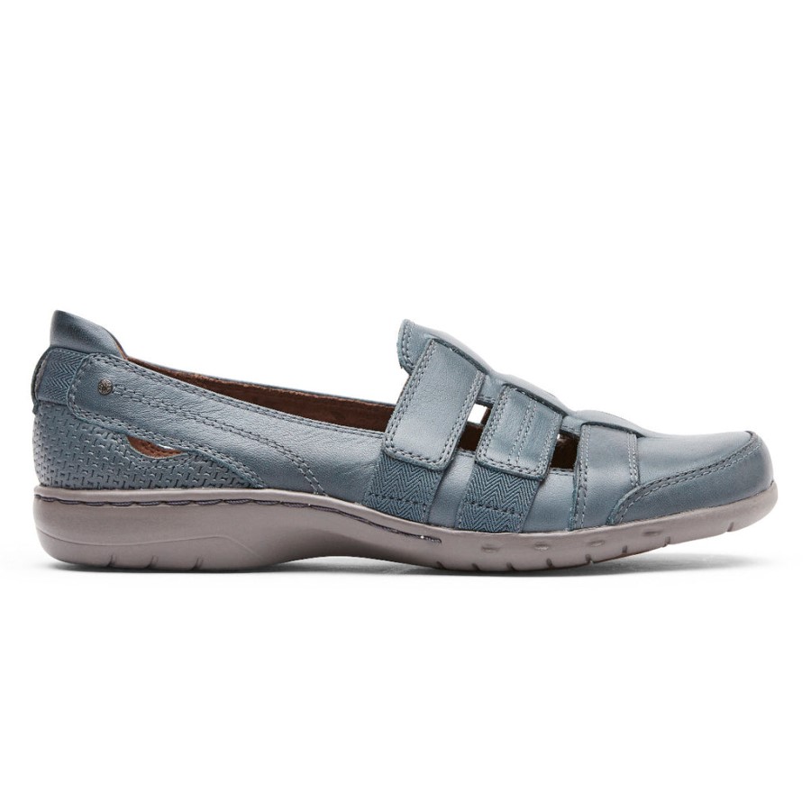 Rockport Women's Penfield Strappy Slip-On Blue