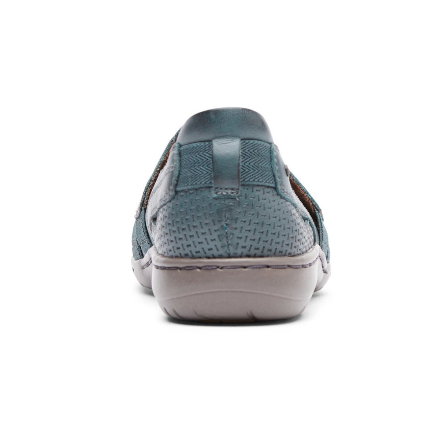Rockport Women's Penfield Strappy Slip-On Blue