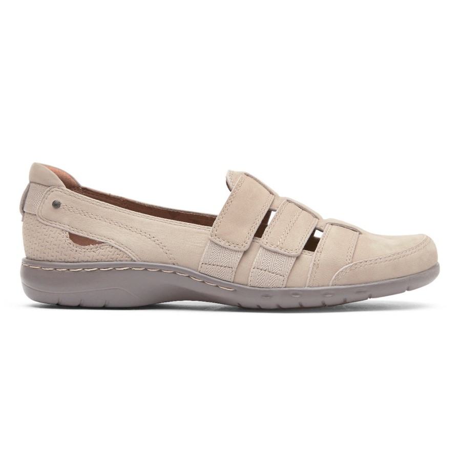 Rockport Women's Penfield Strappy Slip-On Dove