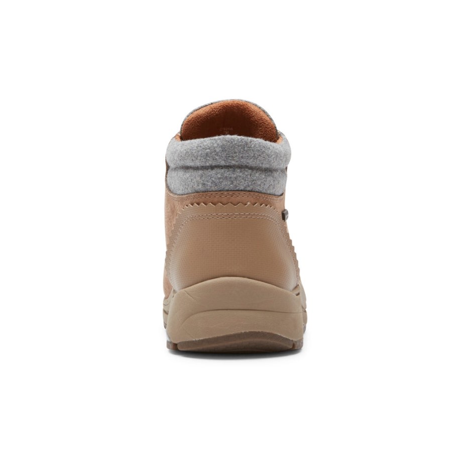 Rockport Women's Piper Hiker Bootie-Waterproof Taupe