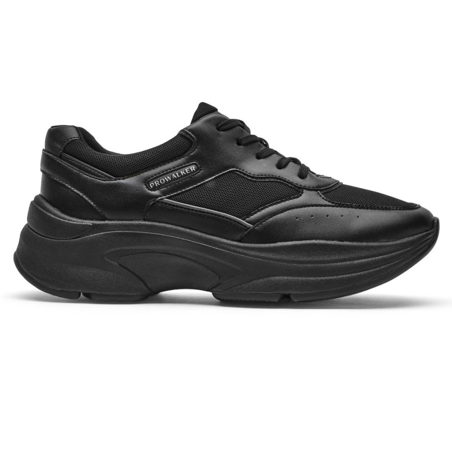 Rockport Women's ProWalker Eco Sneaker Black