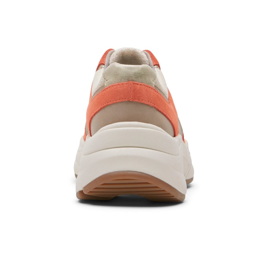 Rockport Women's ProWalker Eco Sneaker Tan Orange