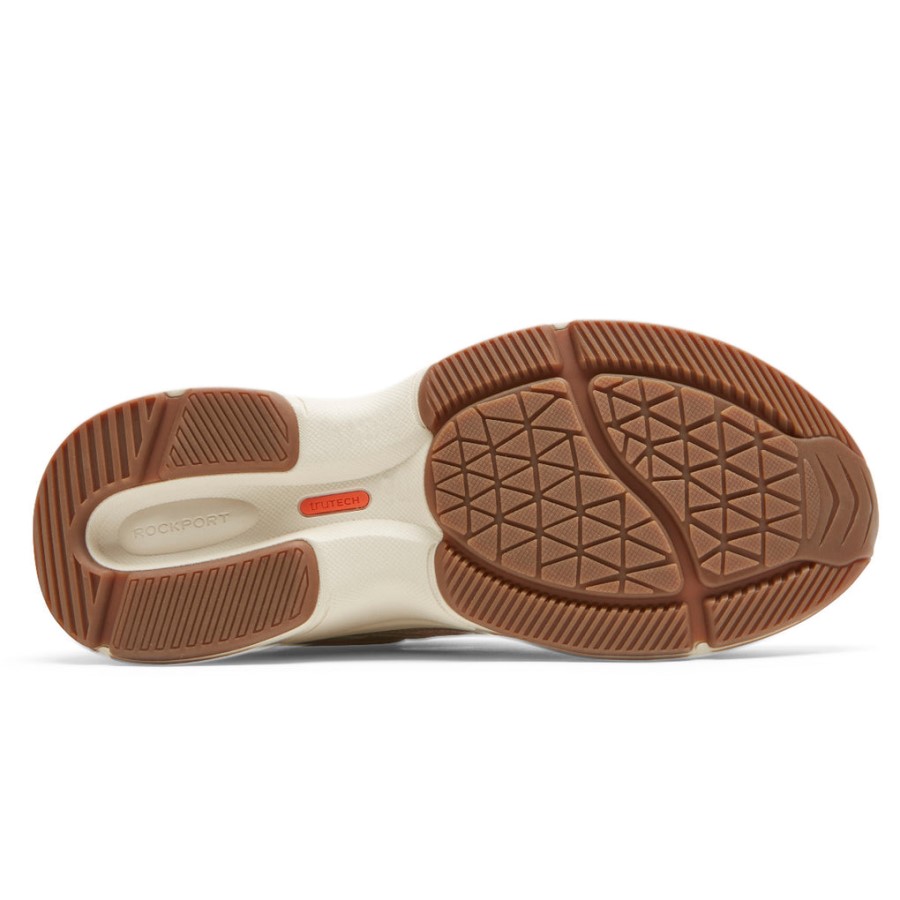 Rockport Women's ProWalker Eco Sneaker Taupe Neutral