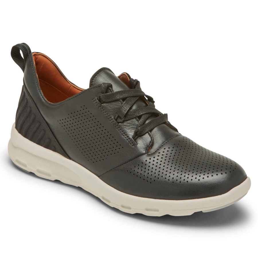 Rockport Women's PulseTech Tie Sneaker Black