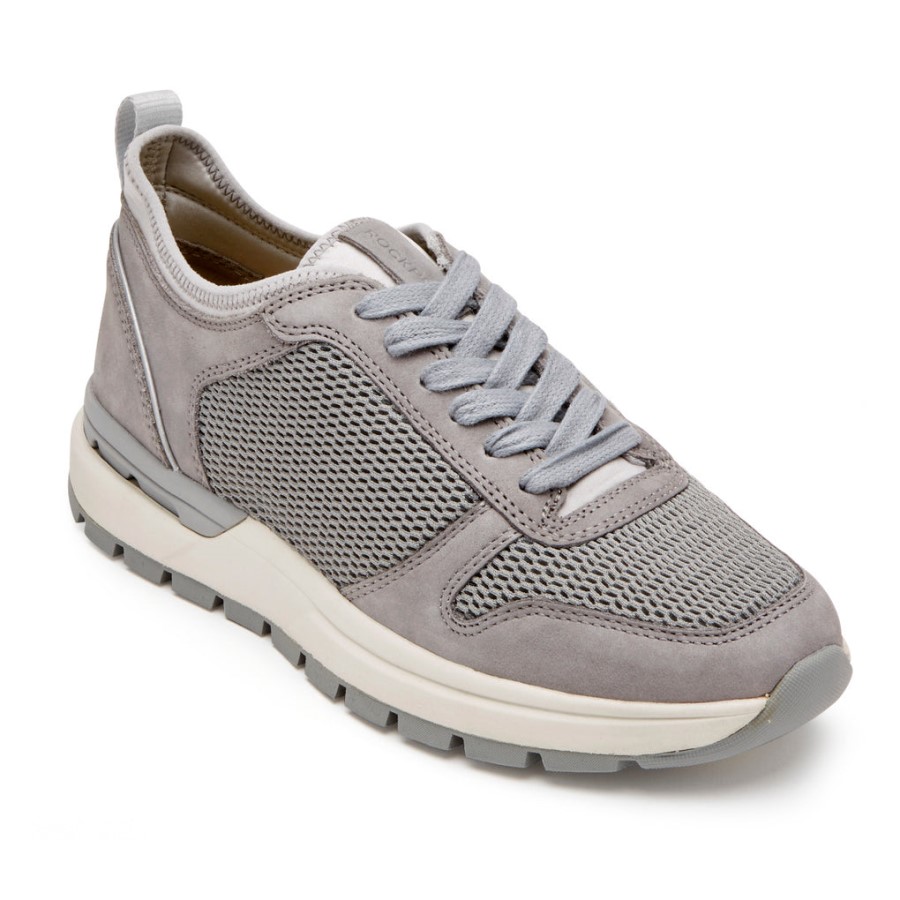Rockport Women's PulseTech Ubal Sneaker Heather Grey