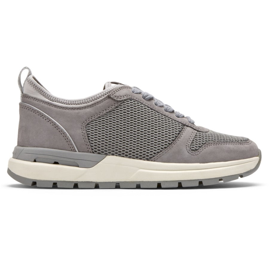 Rockport Women's PulseTech Ubal Sneaker Heather Grey