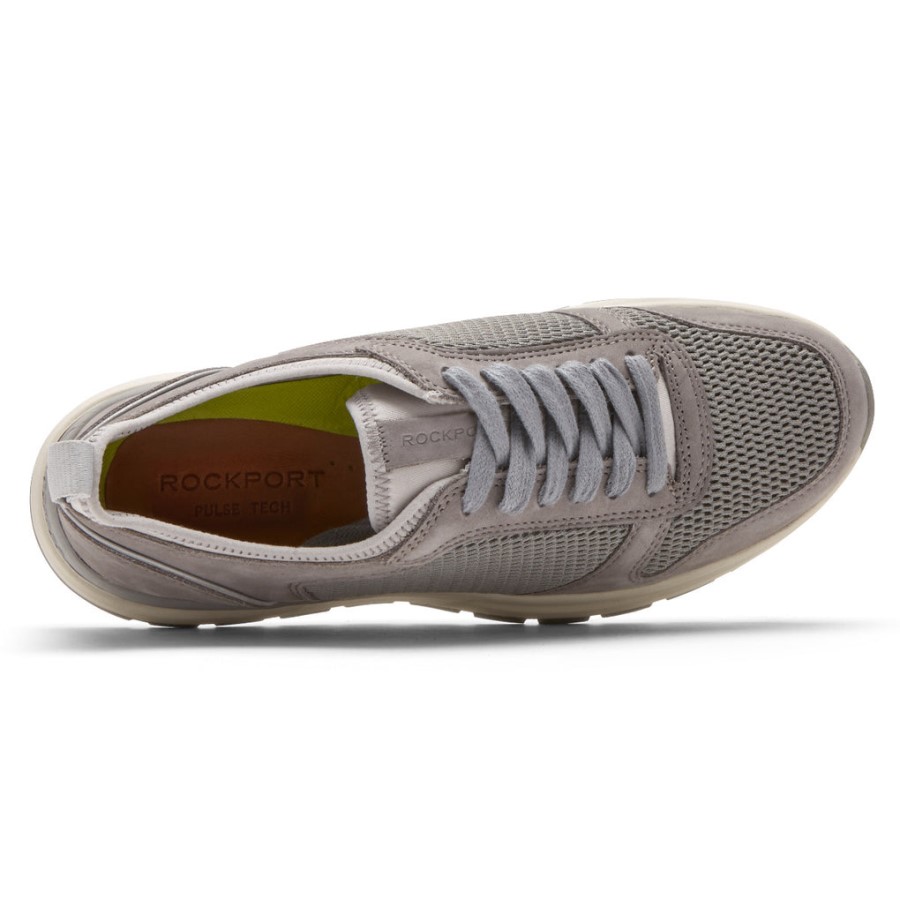 Rockport Women's PulseTech Ubal Sneaker Heather Grey