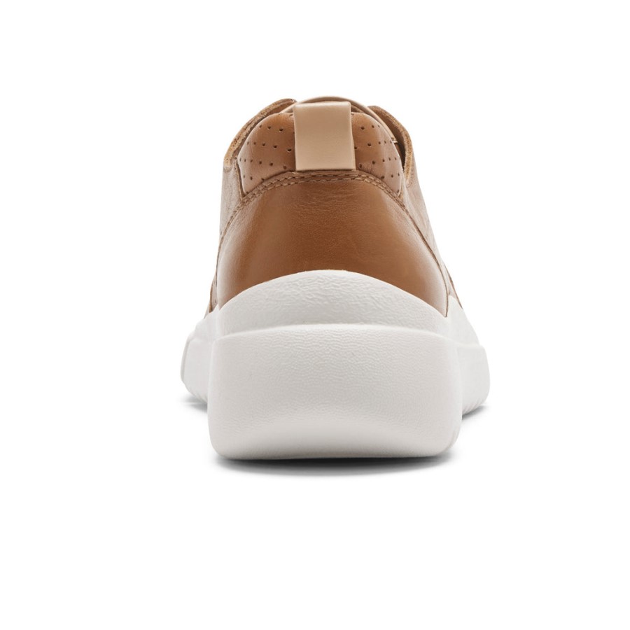 Rockport Women's R-Evolution Washable Lace-Up Sneaker Cumin Washable