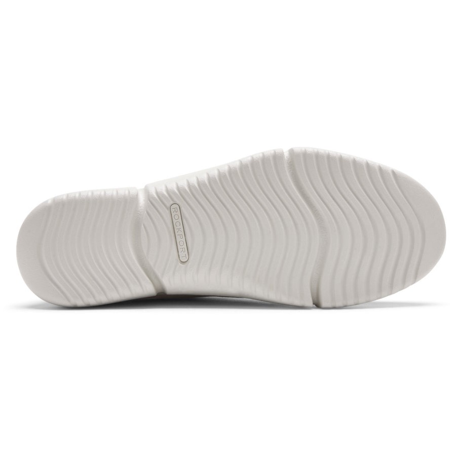 Rockport Women's R-Evolution Washable Lace-Up Sneaker Heather Grey